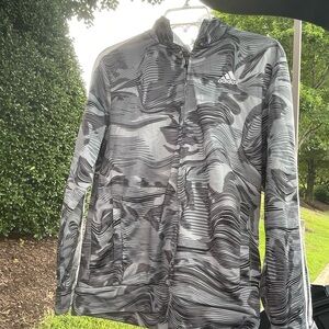 Adidas Monochrome Striped Jacket